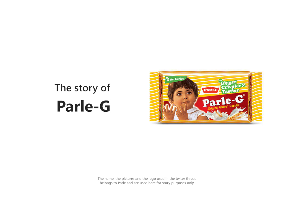 The story of India's favorite biscuit - Parle-G.A thread 