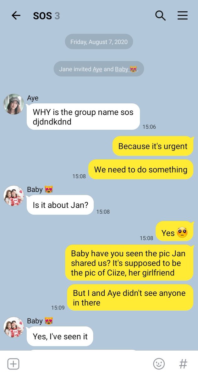 - 41 -A new group chat made by Jane