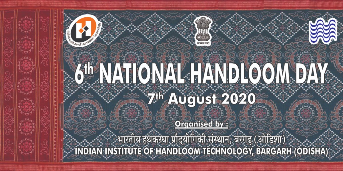 VishalAsai's tweet photo. National Handloom Day 2020
#HandloomDay 
#Vocal4Handemade 
@iihtbargarh https://t.co/8m3Y3aPJue