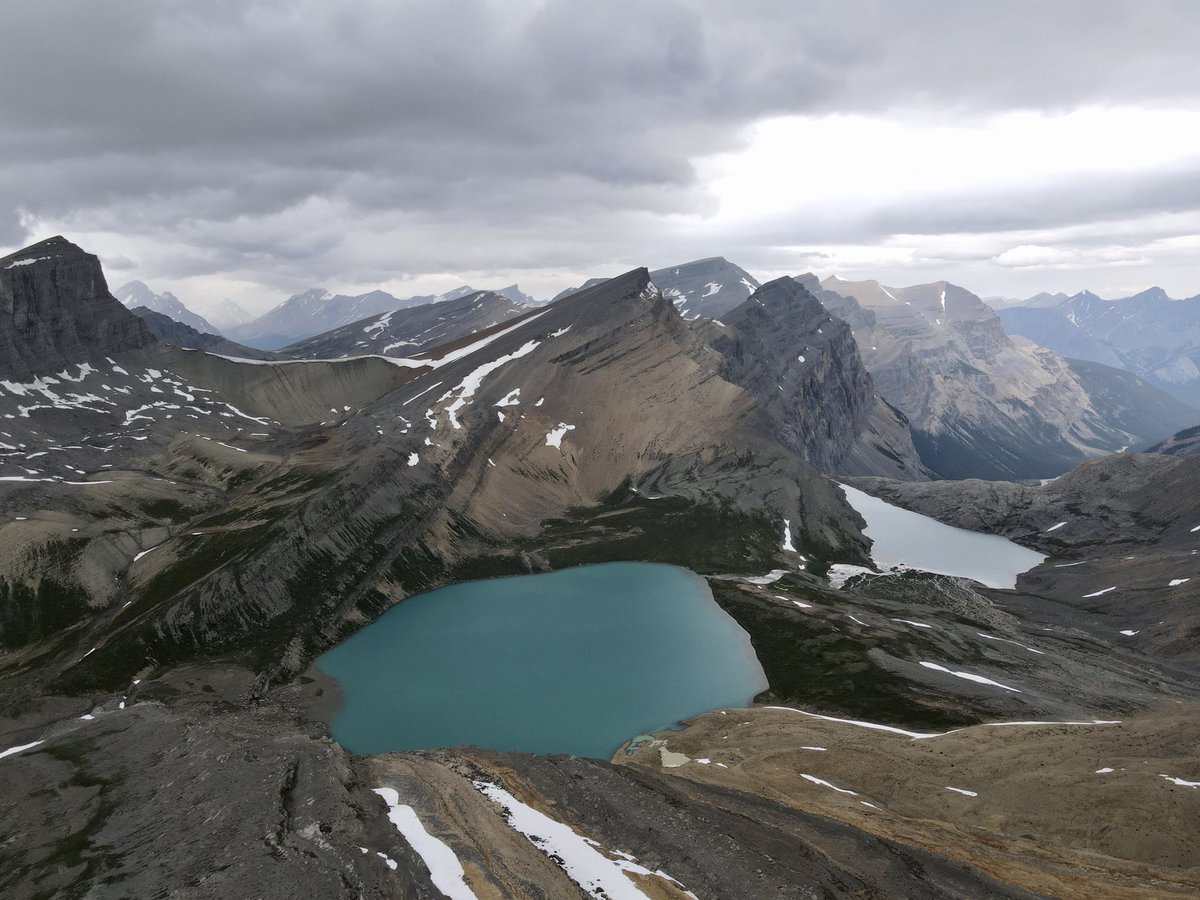 follis_gail's tweet photo. A birds eye view of Michelle Lakes - well worth the 4000 ft elevation gain! https://t.co/TEmOxMtsIu