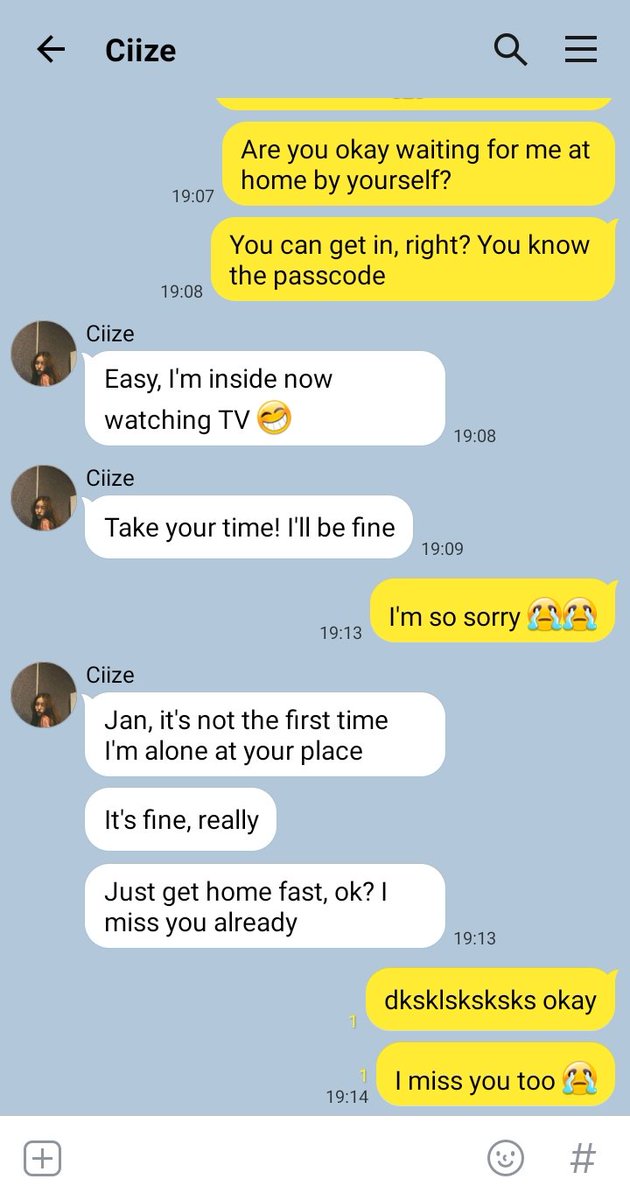 - 46 -The next, next day(I miss you already.)