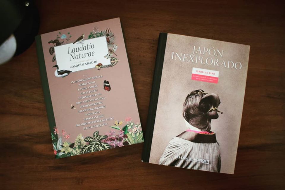 LineaHorizonte's tweet photo. #TúSíQueSabes 👉 Las #lecturas recomendadas por la #librería @SaltaRayuela para este #FinDeSemana: #LaudatioNaturae de @joaquinaraujo https://t.co/fvbQ0AvW9r y #JapónInexplorado de #IsabellaBird https://t.co/3hp6ZIm5a2 📚🤓 https://t.co/Pz910BSqic #Libros #Naturaleza #Japón https://t.co/ncSyUvLnDy