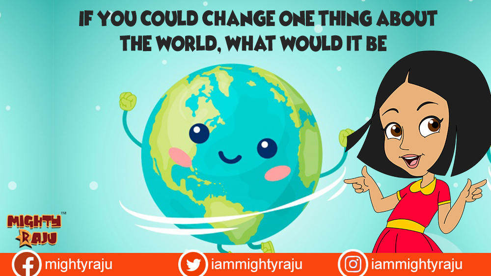 iammightyraju's tweet photo. If you could change one thing about the world, what would it be?
Share your interesting thoughts!
#ChangeIsEssential #ChangeOneThing #AboutTheWorld #WhatWouldItBe #FunQuestion #MightyRaju #StayHome #StaySafe https://t.co/dXXUyFz5i9