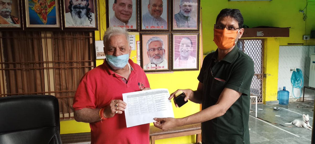 JK_PANDEY1964's tweet photo. List of High loss feeders of EUDC-7 Cis Gomti Lesa is handed over to honourable MLA Cantt Lucknow Sri Suresh Chandra Tewariji https://t.co/O04cVDoiWK