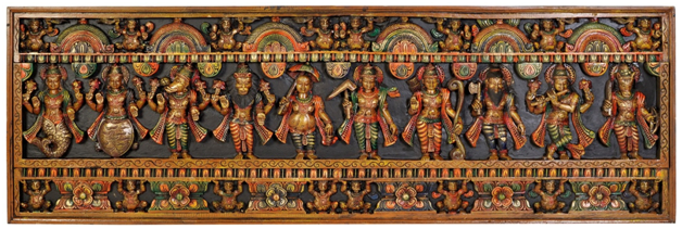 There are 10 Avatars of Lord Vishnu1.Matsya2.Kurma3.Varaha4.Narsimmha5.Vamana6.Parshurama7.Shri Ramchandra8.Shri Krishna9.Buddha10.Kalki