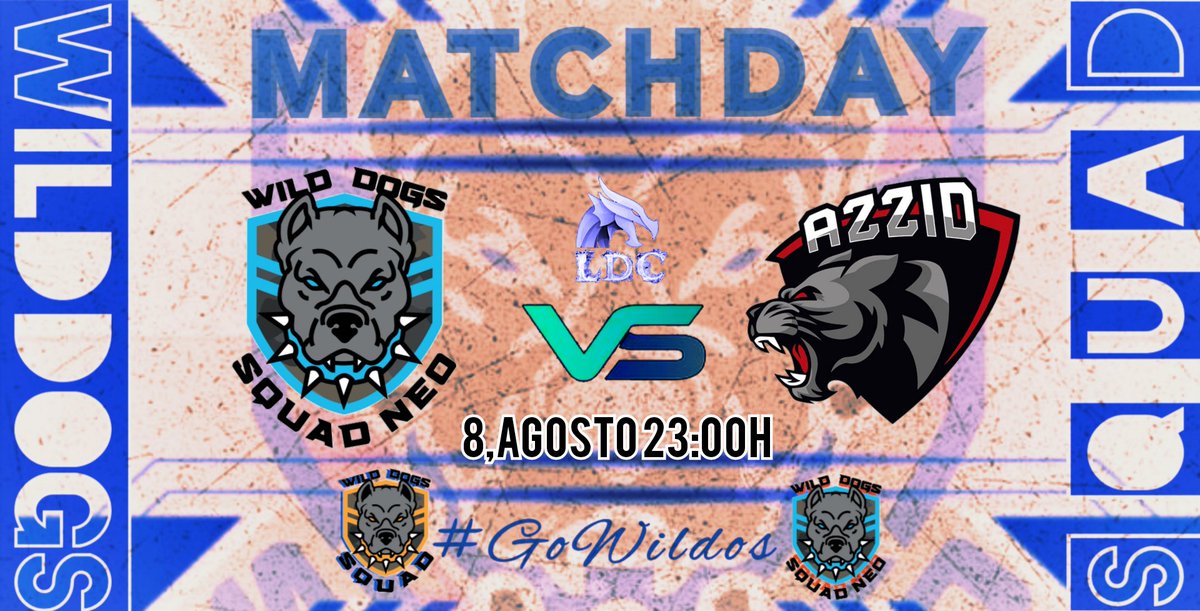 wilddoggsquad's tweet photo. Esta noche 🌜nuestros NEO se la juegan!! ⚔️🔥
Partido por el ascenso 🔝 ante un rival duro y directo! @AzzidTeam
⏲️23:00h
🏆MINOR LEAGUE
🏅@LigaDeClanesMW
🎥https://t.co/XXmYE0KINF
Una última batalla! La recompensa de una temporada! 🎮🆚🎮🔥
A morder perros!!
#GoWildos https://t.co/j2xDxhgigz