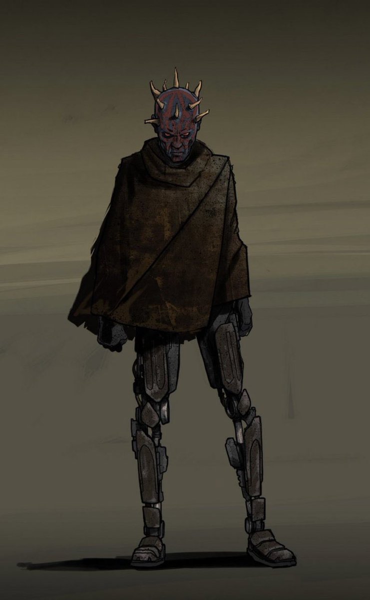 sw_holocron's tweet photo. Maul concept art for Solo: A Star Wars Story by Jake Lunt Davies https://t.co/5199AF4qwL