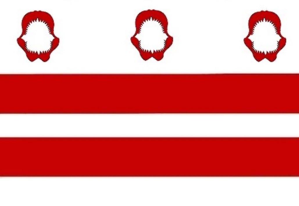 How are #DCStatehood &amp; #SharkWeek alike? Make no bones about it, DC not being a state is bull, &amp; f'in bites. It gills me. Those who say we’re upsetting the apple cart allege we’re just flapping our jaws. But even if it's like pulling teeth: 
We're going to need a bigger vote.