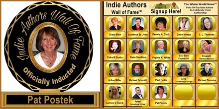 ePrintedBooks's tweet photo. What a wonderful Saturday for celebrating. 
Everyone welcome our 68th Induction 
(Pat Postek) on the 
"Indie Authors Wall of Fame"... 
"As Seen on NBC, CBS, ABC, and FOX"
https://t.co/CnZAqLz5e6 
https://t.co/hFxKFqu6kp @patpostek 
#FamousAuthors #PopularAuthors #AuthorsH https://t.co/57Kids1gDn