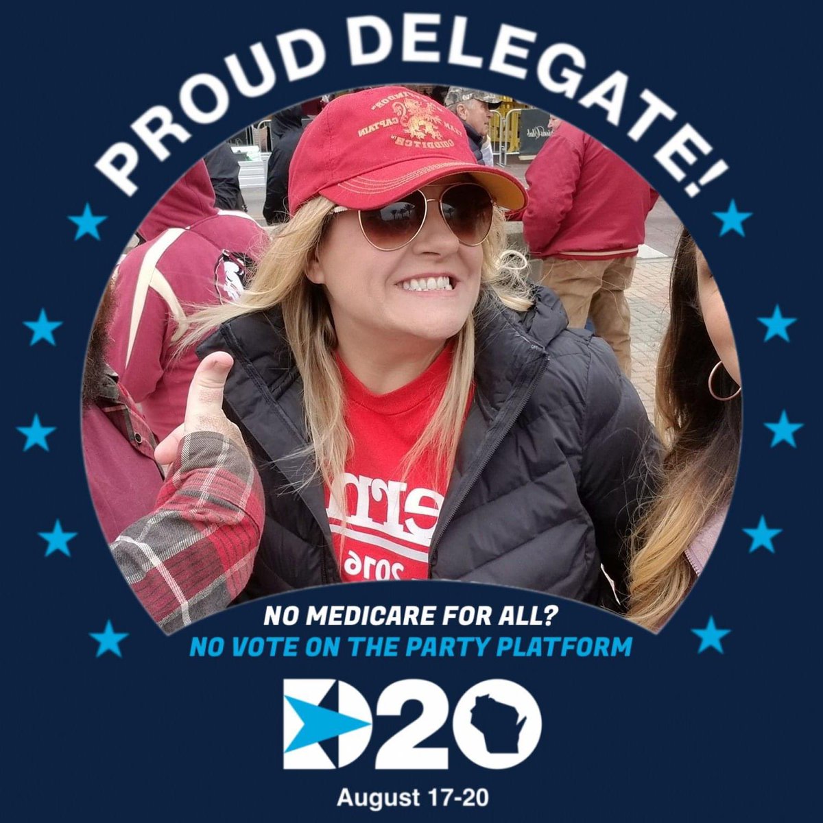 FL4Bernie2020's tweet photo. #FloridaForBernie #FlaDems #MedicareForAll #DemPlatform #DNCConvention https://t.co/9JVSQl3hvy