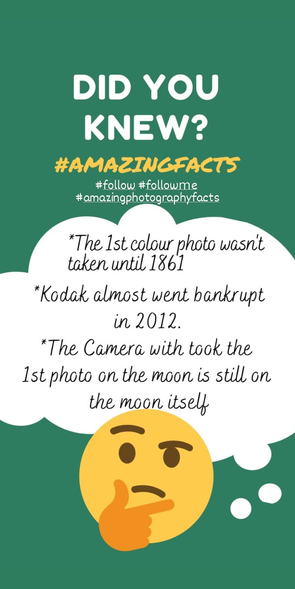 Bhavesh97951168's tweet photo. #amazingfacts #amazingphotographyfacts #photographylove #passinate #creativewriting #factsyoushouldknow #uniquefacts https://t.co/MnHCwOT7f2