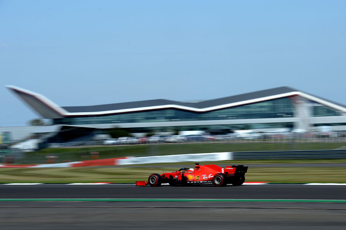 ScuderiaFerrari's tweet photo. #Seb5 P12, #Charles16 qualified for #Q3. #F170 https://t.co/BkBml3w4m0