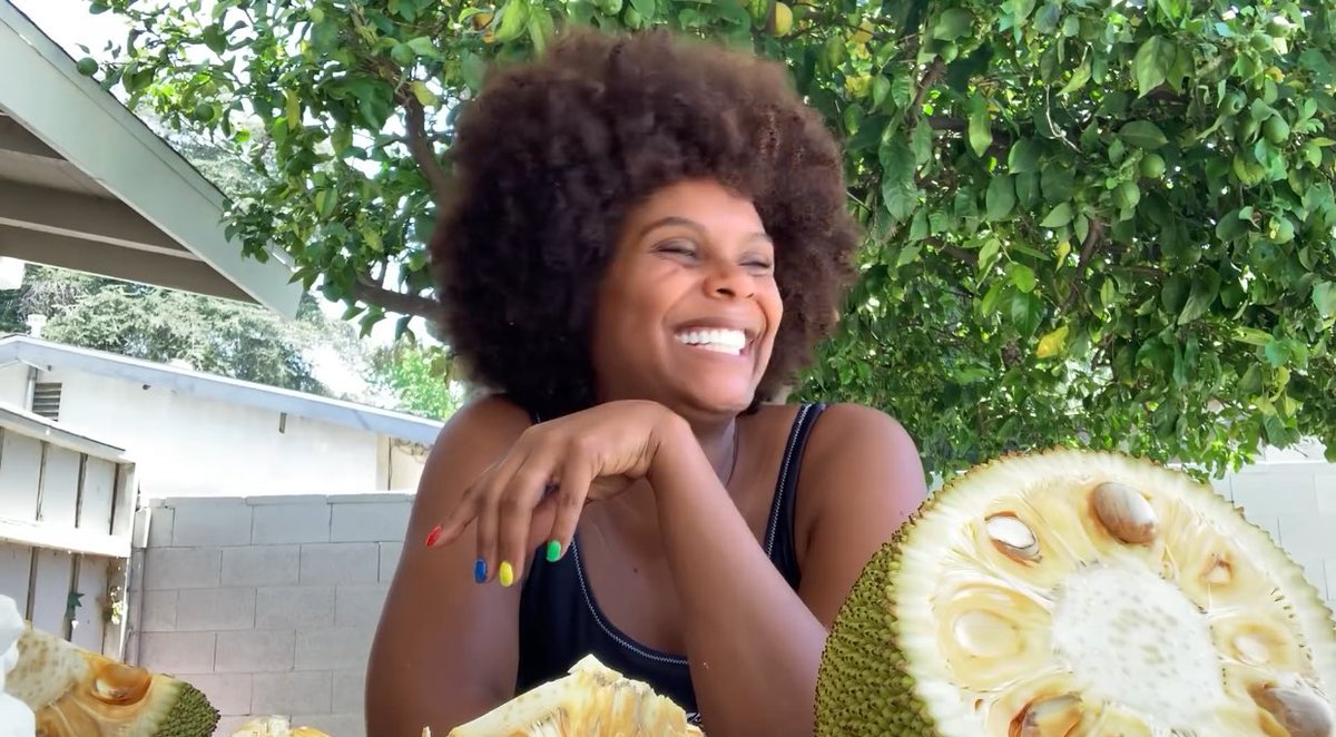 10: Tabitha BrownOriginally a tiktok icon, she also has a channel on YouTube that uploads her tiktok cooking videos! Makes a lot of yummy vegan food original dishes and adaptation recipes. Also super duper sweet and gives motherly motivation in her videos 