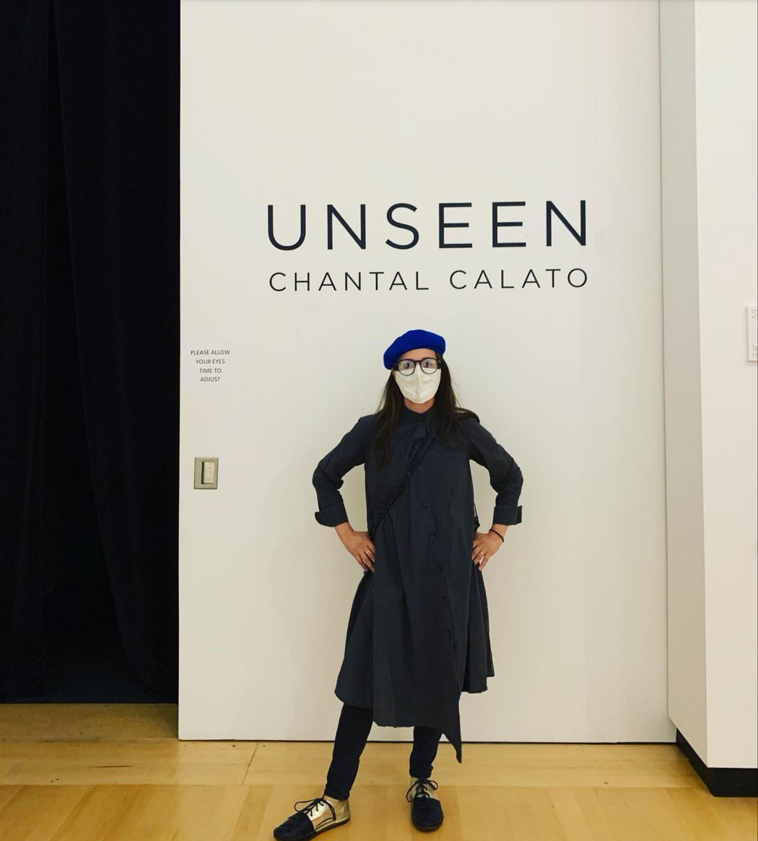 Last night, UNSEEN opened for member weekend <a href="/BPArtCenter/">Burchfield Penney Art Center</a> and artist <a href="/ChantalCalato/">Chantal Calato</a> was on hand to talk with members about the multimedia installation. Next weekend, August 14, UNSEEN opens to the public. We hope to see you there! 

#art #musuems #environmentart