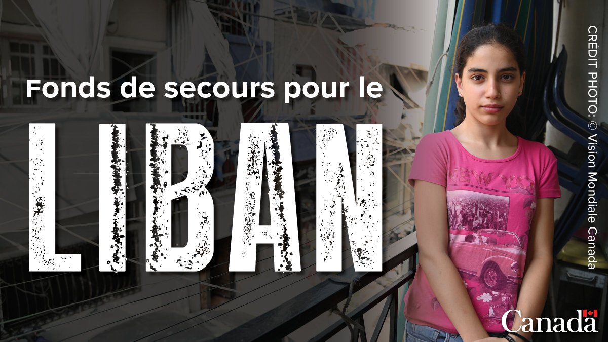 La générosité des Canadiens en temps de crise est remarquable. C'est pourquoi nous annonçons le Fonds de Secours pour le #Liban. Chaque don fait par des Canadiens aux membres de la Coalition humanitaire entre le 4 - 24 août sera égalé par le Gouv du Canada canada.ca/beyrouth