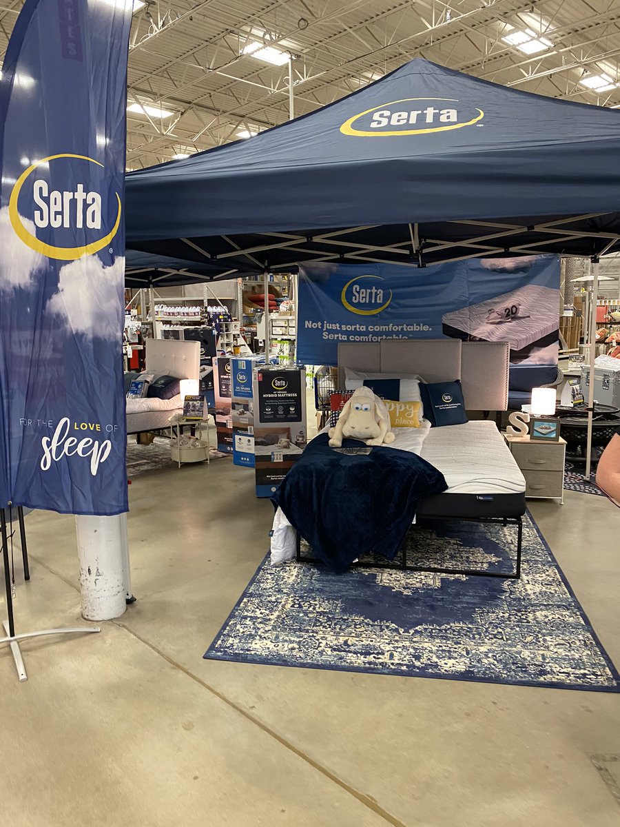 SertaAtLowes's tweet photo. Supporting @Lowes today as students prepare to move safely back to campus! https://t.co/GGwqlxRToC