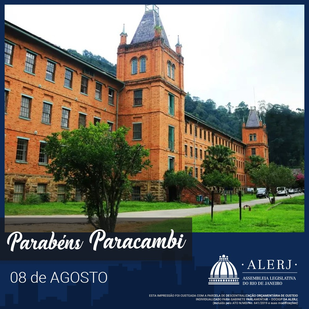 ValdecydaSaude's tweet photo. Parabéns Paracambi pelos 56 anos!

#Paracambi 
#8deAgosto

Postagem Via Instagram - 08/08/2020 - 10:55

#DeputadoEstadual #ValdecydaSaúde #SemprePresente #RiodeJaneiro https://t.co/WVlJpaSvOI