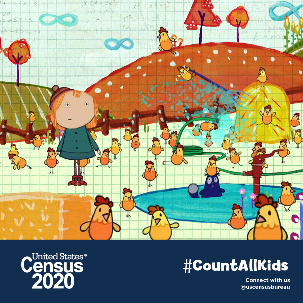 Whether you have one or 100 little chickens, make sure EVERYONE in your family is counted in the #2020Census. We're teaming up with #CountAllKids because every kid counts. For more information on the Census visit: 2020census.gov