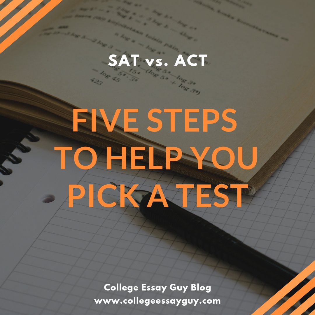 If you’re a student trying to choose between the SAT and ACT tests, start here. My friend @tutorted offers 5 steps to help you make the right choice: tinyurl.com/y8yomgrd