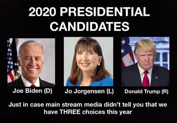 beinlibertarian's tweet photo. #LetHerSpeak #LetHerDebate https://t.co/cWYBmBHF5G