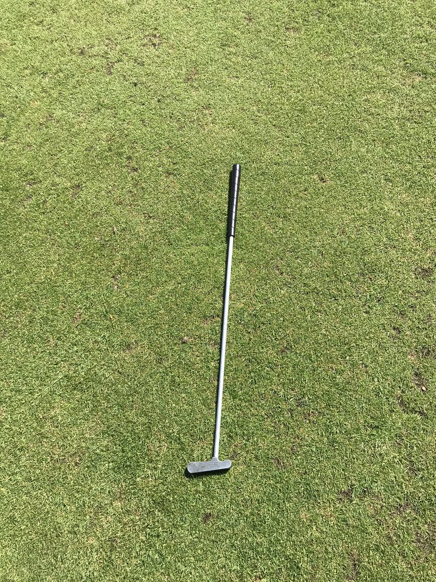 Nice start to the weekend with a game of pitch and putt with my brother <a href="/andrewclaret/">andrew pounder</a> and to top top it off I secured victory by using what can only be described as a toffee hammer for a putter! Leave your own clubs at home next time Andrew, toffee hammers are the way forward!