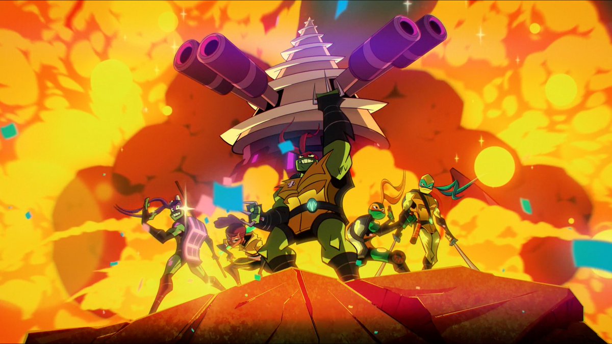Donnie being amazing as always, why would you think he'd do any less  #RottmntFinale  #RiseoftheTMNT  #SupportRottmnt  @Nickelodeon  @NickAnimation