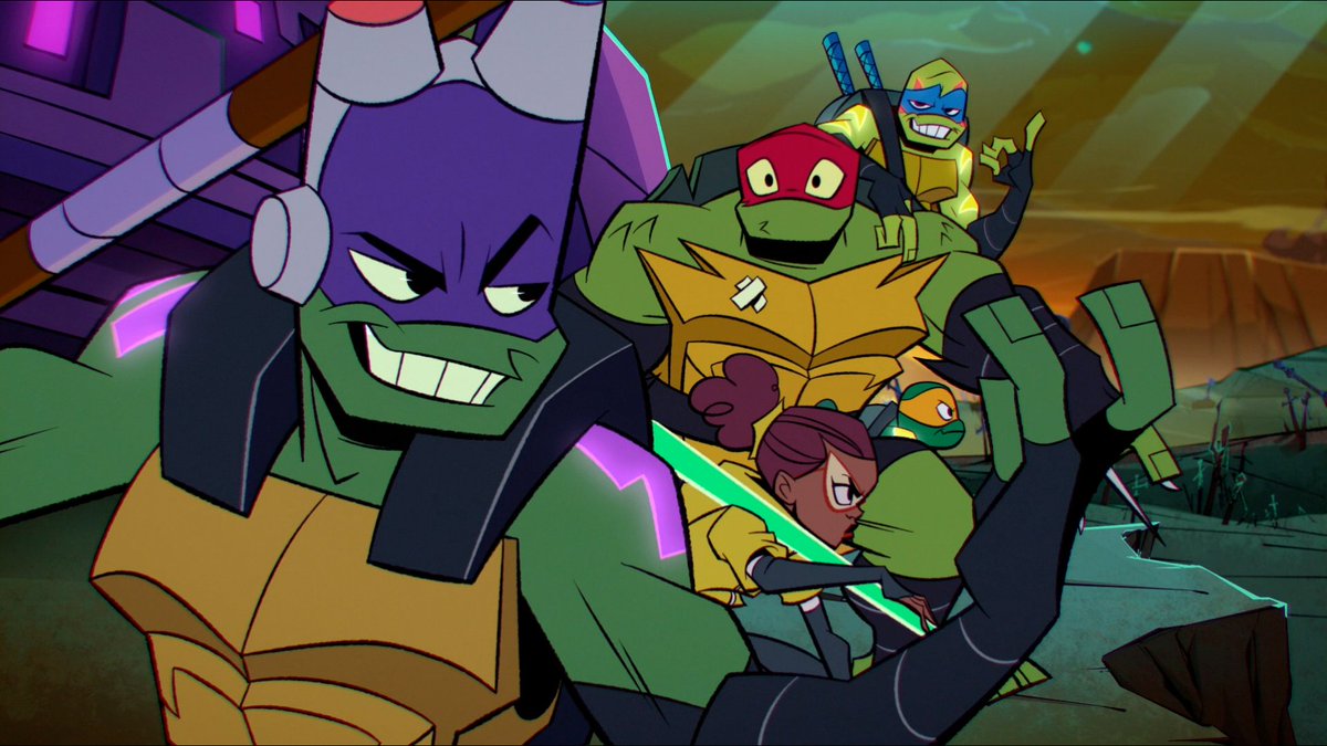 Donnie being amazing as always, why would you think he'd do any less  #RottmntFinale  #RiseoftheTMNT  #SupportRottmnt  @Nickelodeon  @NickAnimation