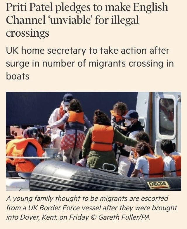 The UK Home Secretary  @pritipatel has pledged to make the English Channel 'unviable' for refugees making the crossing by boat. As our humanitarian work in northern France continues, here are a few of the things we deem unviable about the situation on the ground: