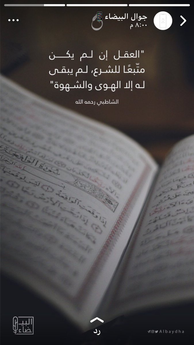 1433333333's tweet photo. العقل إن لم يكـــن 🌱 https://t.co/aoU5LugfbG