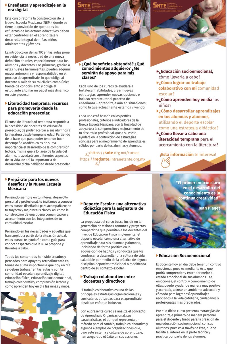 palomitarelowde's tweet photo. Maestros 👨🏽‍🏫 👩‍🏫, Papás👨‍💼👩‍💼, jovenes👩🏾‍🤝‍👨🏼, niños 👧🏻 👦🏻 
El @SnteNacional tiene cursos diseñados  para fortalecer tus habilidades en los Procesos de Enseñanza...Participa!!! Fueron diseñados especialmente para ti 💃🕺🏼 https://t.co/2J1siH4APy