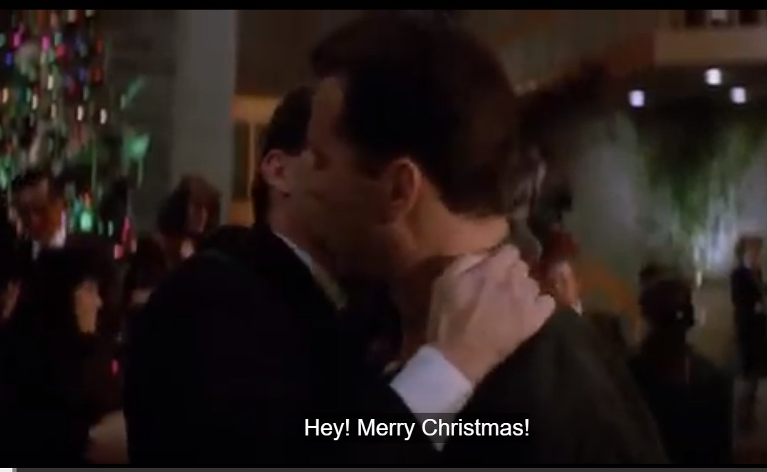 HEY TRY NOT TO LOOK TOO PLEASED AT BEING SMOOCHED THERE JOHNi am getting bi vibes from EVERYONE right now is the miracle of christmas in this movie they're all bi???16/-  #YubiViews