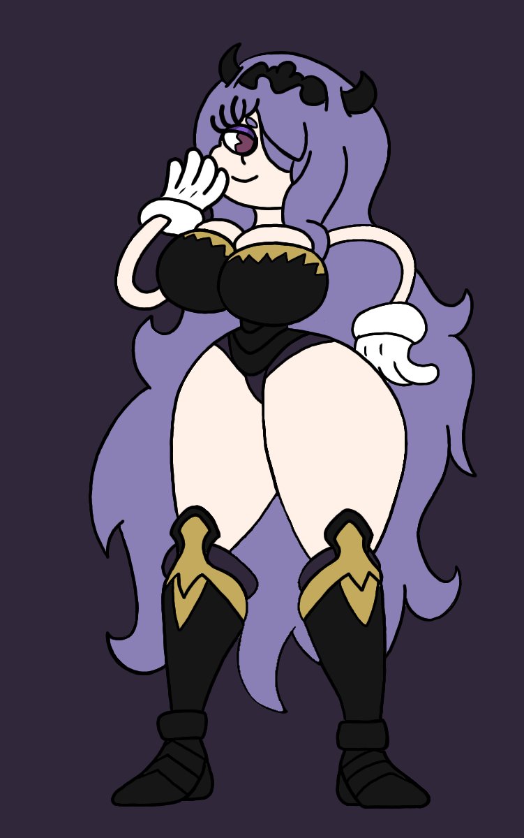 Lucky770943600's tweet photo. A THICC Toon Camilla from deviantart, was the first toon I drew 
#fireemblemCamilla #toontf https://t.co/wW8njGBT0e
