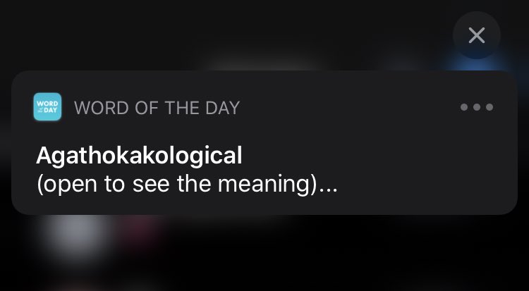 Taking a pass on this one. #education #words #WordOfTheDay