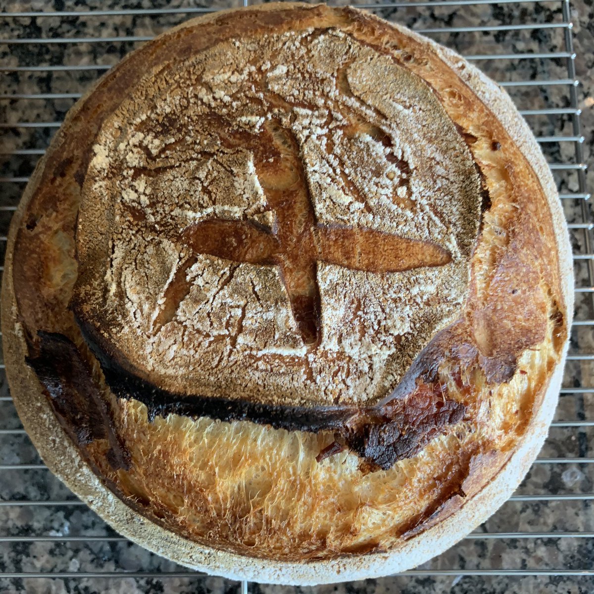 stoakleyaudio's tweet photo. Pain au Bacon. Very rich and filling. Happy with these two. Harder to bake when working the hours I am right now.
#bread #sourdough #FWSY https://t.co/gRHwAjwUEc