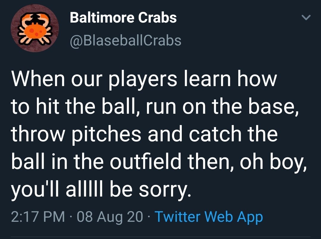 blaseball struggle tweets (@blaseballt) on Twitter photo 