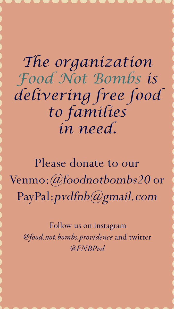 FNBPvd's tweet image. Please help us continue to deliver fresh food to hundreds of homes across the state! Local farms donate veggies to us, but we’ve supplemented bags with $ purchases of additional veggies, pasta, rice and other staples. Please retweet! #FoodNotBombs #RhodeIsland