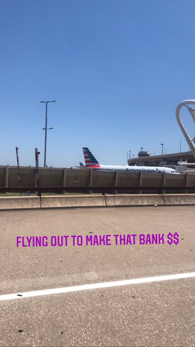 Heading out! ✈️💸 https://t.co/8uFq58EJz3<a href="/tag/ripkobeandgigi"class="tags"><span>#ripkobeandgigi</span></a>