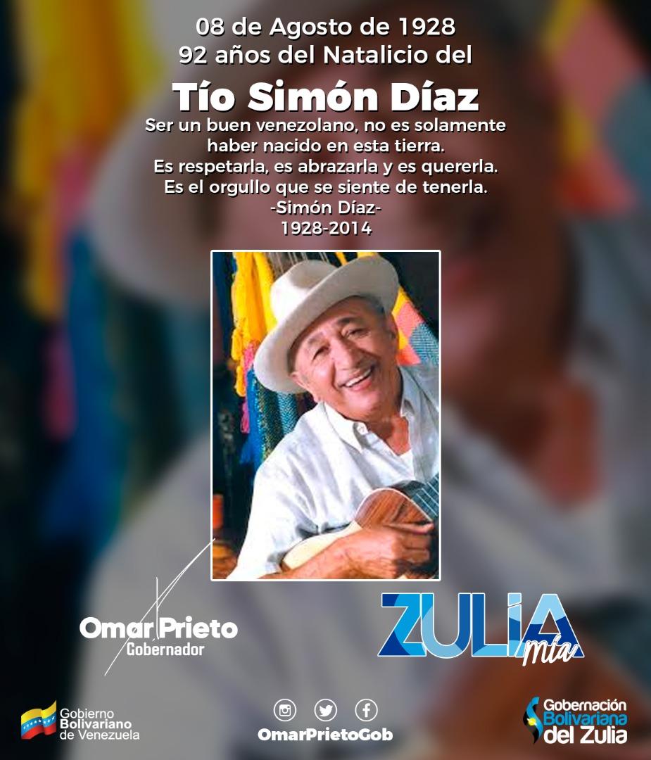 redrosariodp's tweet photo. 🇻🇪🗣️Nuestra Autoridad Única en Educación Esp. Damelis Chávez y la Red Intercircuital ROSARIO DE PERIJÁ,  comparten el Póster del Gran SIMON DÍAZ, Maestro de PUEBLO que entregó todo su amor, conocimiento y experiencia cultural en los niños de la Patria.
#TioSimonMaestroPorsiempre https://t.co/0P5IMnjeTo