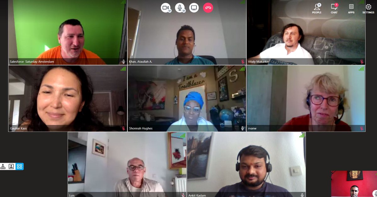Another great #SalesforceSaturday <a href="/AmsTrailheadSat/">Amsterdam Salesforce Saturday</a>  Thank you <a href="/SaaSy_Sistah/">Shonnah☁️</a> for demonstrating the features of <a href="/getfeedback/">GetFeedback</a>