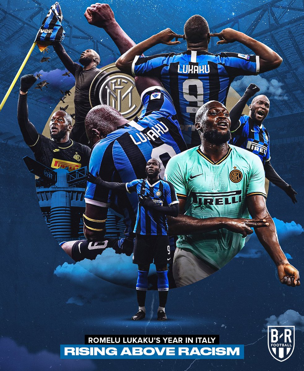 A year ago today,  @RomeluLukaku9 joined Inter.Since then, he’s broken personal records on the pitch, but he has also suffered overt racism that cannot be forgotten.Warning: This thread contains disturbing content