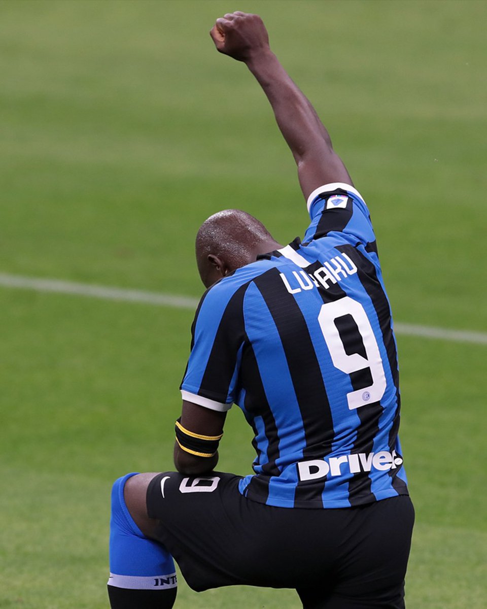 Since the restart, Lukaku has been celebrating goals with the Black Power salute. And he has had plenty of goals to celebrate.