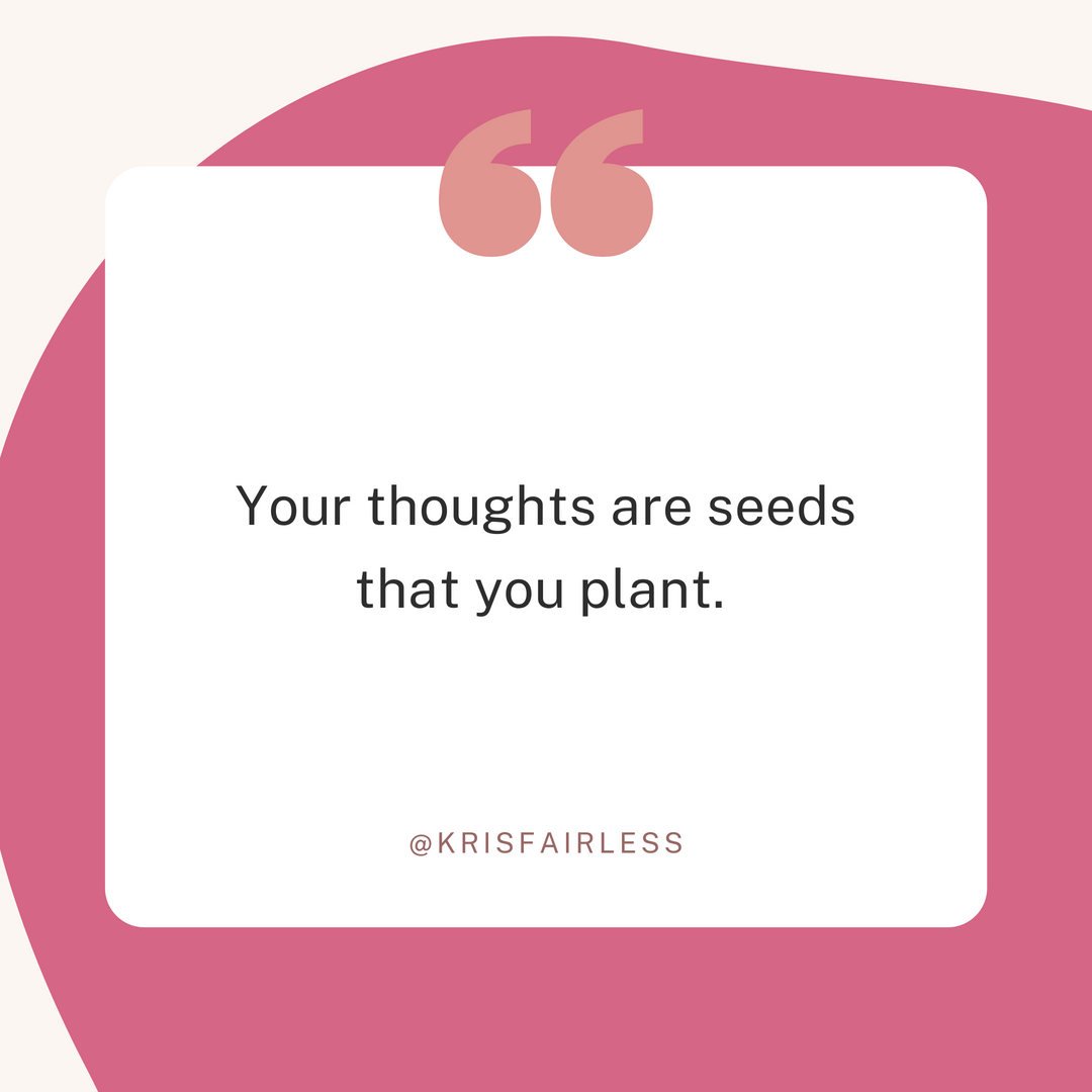 Your mind is a garden and your thoughts are seeds. You can either grow weeds or flowers. 

As someone thinks within himself, so he is.
-Proverbs 23:7

#guardyourheartandmind #thinkaboutyourthinking #plantgoodseeds