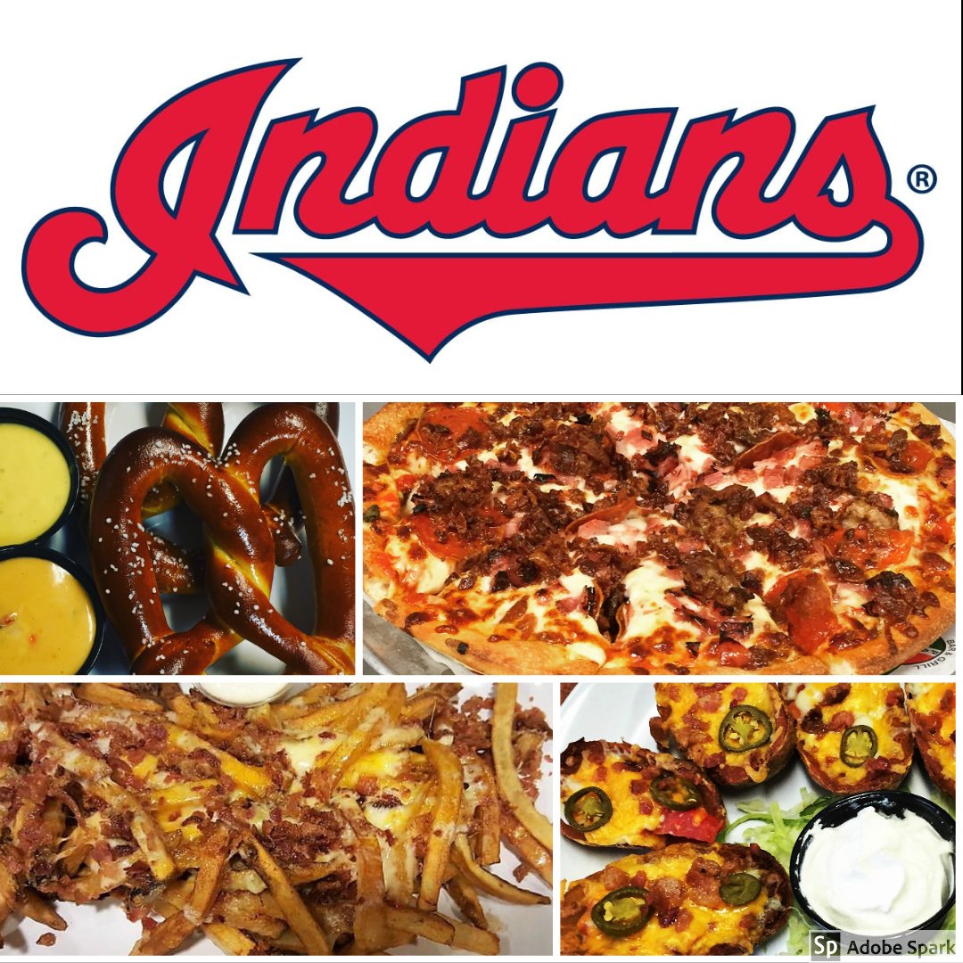 Overstuffed1's tweet photo. Start off your weekend right with some Indians Baseball and delicious food! Game starts at 2:10 βΎπ»#getoverstuffed https://t.co/wf5yBmGmDK