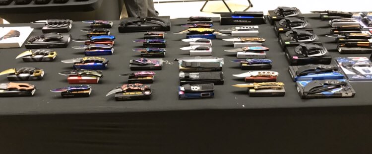 karmagetin's tweet photo. Come and visit us. We’re at the N. Richland Hills Gun Show today and tomorrow.  We have lots of new items from Guardian Gear! #karmagetin #guns #hunter #funactivities #gunshow #lotsofstuff https://t.co/TP3hAfb5Wb