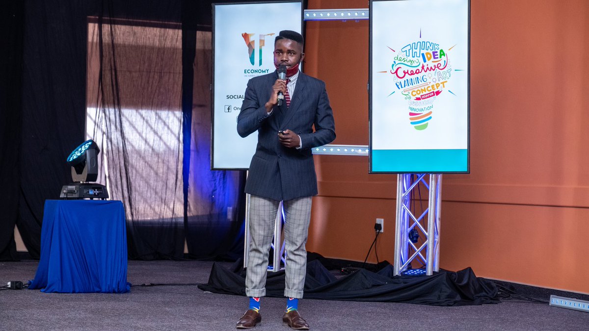 One_Namibia's tweet photo. The youth entrepreneurs pitched both physically and virtually in order to accommodate countrywide participation. #ONESurvivalToolkit https://t.co/kkTvsphAZb