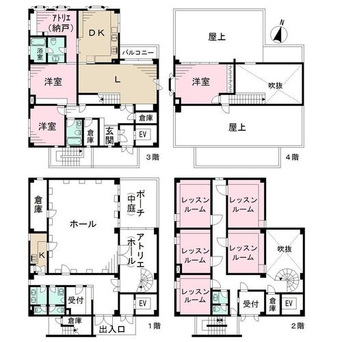 池っち店長 オタク向けシェアハウス企画パート３ 例えば こういうのもある これね 実はもと音楽学校なんだよ だから各部屋の防音は完璧 しかも天井が高く 広々としている 一回部分は共有スベースにし 天井の高い大マンガ図書館や大画面爆音映画館