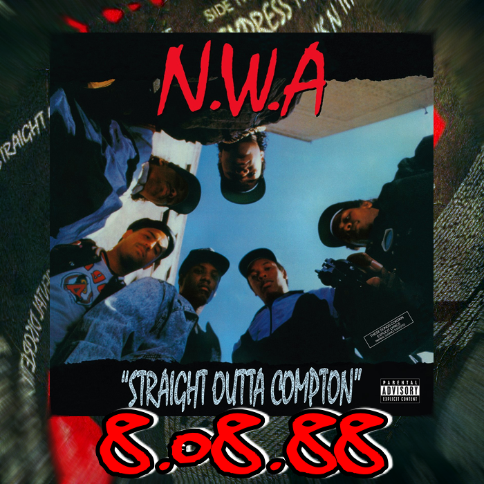 FrankTru1's tweet photo. 8.08.88 #NWA drop their iconic debut 💥#StraightOuttaCompton👊featuring #FuckThePolice #GangstaGangsta💥#IfItAintRuff👊#ParentalDiscretionIzAdvised💥#ExpressYourself #ComptonsNTheHouse👊#IAintTheOne #DopemanRemix💥and #QuietOnThaSet👊#RuthlessRecords💥 https://t.co/uhv05CYi2L