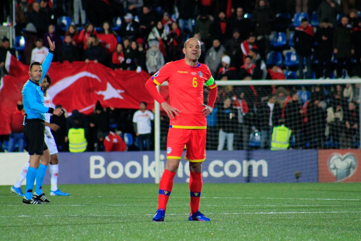nocontextfm1's tweet photo. COMPETITION TIME 

We've teamed up with Andorra's record appearance holder and goalscorer, Ildefons Lima Solà, to give away one of his shirts. Signed by him. 

To enter, all you need to do is: 

1. Retweet this post
2. Follow us &amp; 
@ildelima6 
3. Tag a mate below https://t.co/5ntwwb6Jga