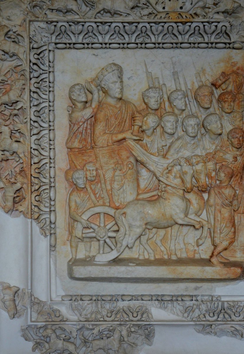 Relief with a scene depicting Trajan's posthumous Parthian triumph of AD 118, from Praeneste. Palestrina, Museo Archeologico.