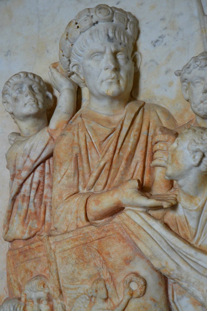 Relief with a scene depicting Trajan's posthumous Parthian triumph of AD 118, from Praeneste. Palestrina, Museo Archeologico.